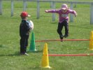 Initiation au rugby : saut de haies